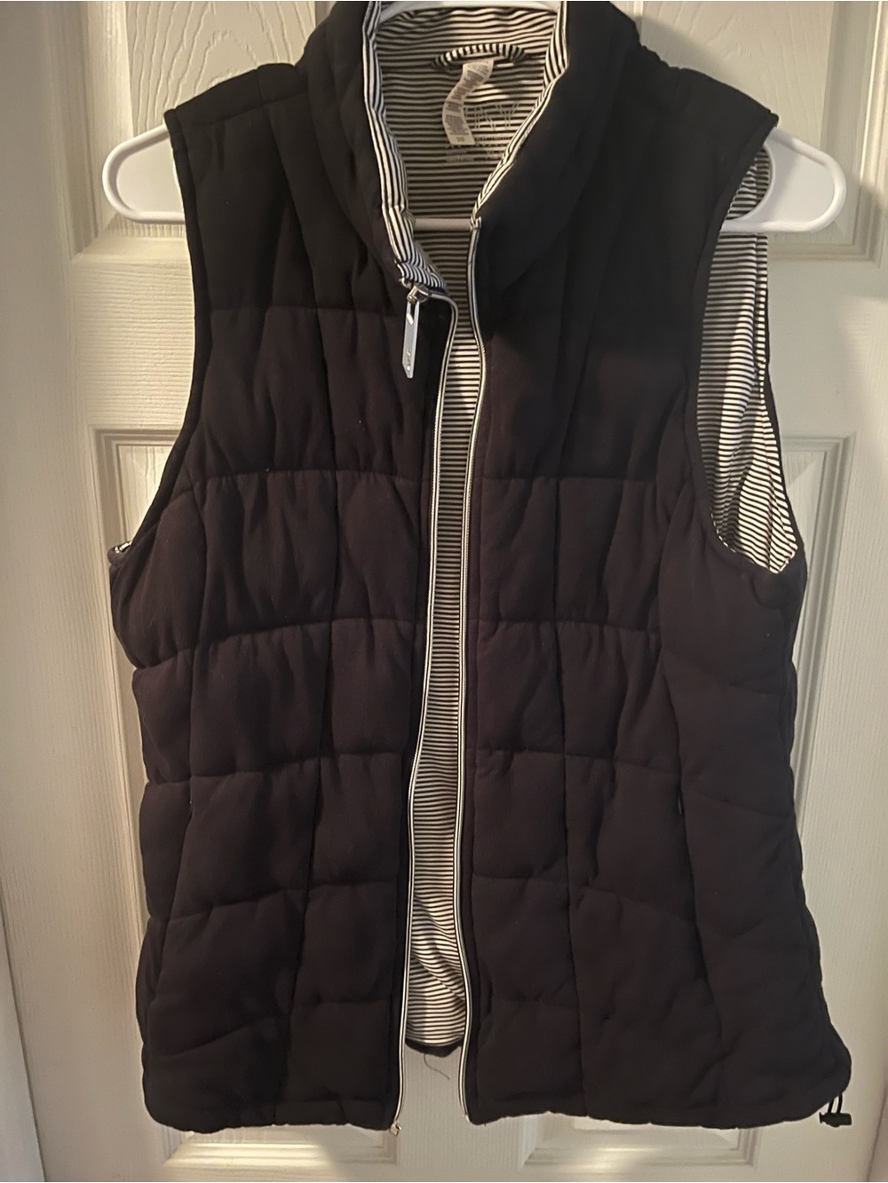 Marc New York Black Quilted Puffer Vest